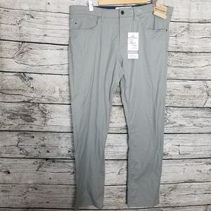*Tailor Vintage NWT Men/'s Navy Blue Performance Tech Pants Canaan Slim Fit $108